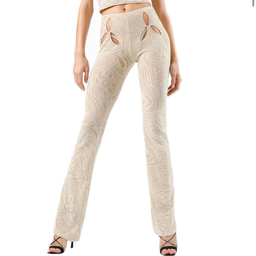 I.AM.GIA Amina Cut Out High Waisted Pant Size L